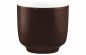 Preview: Sento - Pure Colors - Chocolate Brown - Cappuccinoobertasse ohne Henkel 0,30l